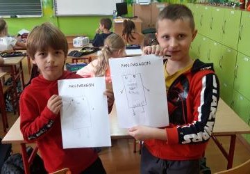 Weź paragon - akcja edukacyjna w klasach pierwszych