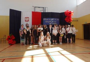 Pożegnanie uczniów klas ósmych