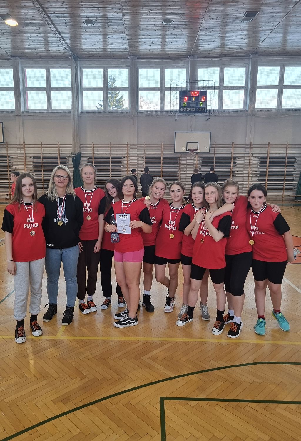 Mistrzostwa Powiatu w koszykówce dziewcząt w kategorii Igrzyska Młodzieży